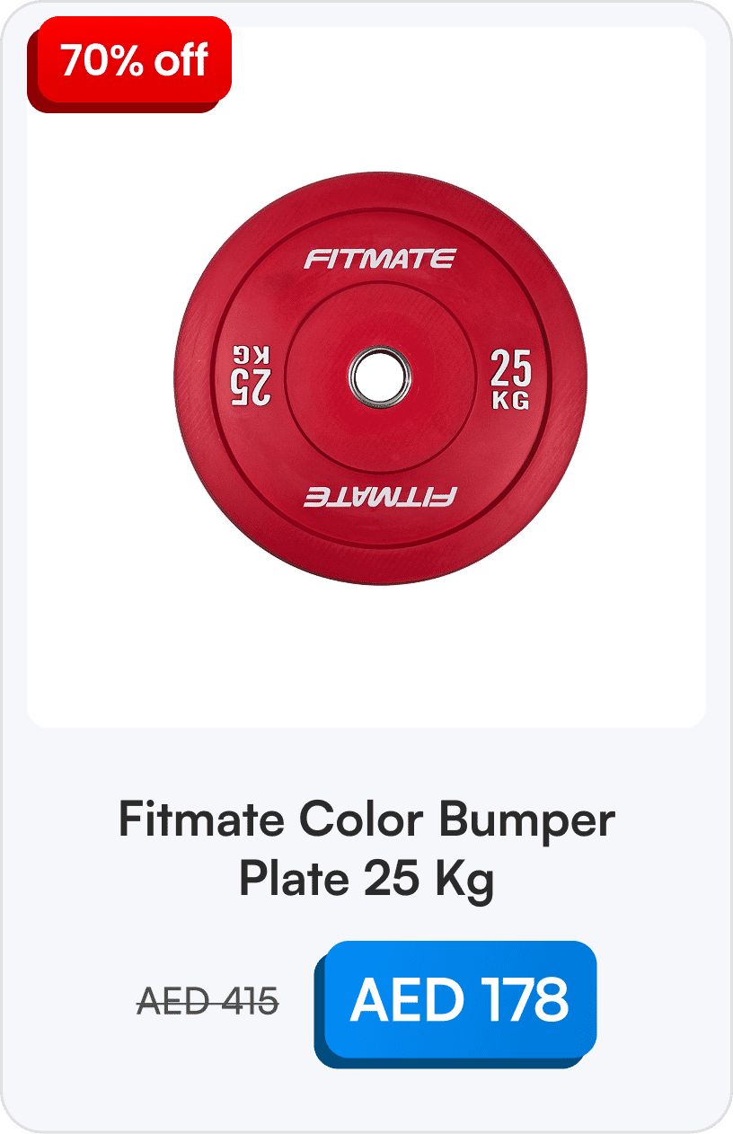 Fitmate Color Bumper Plate 25 Kg