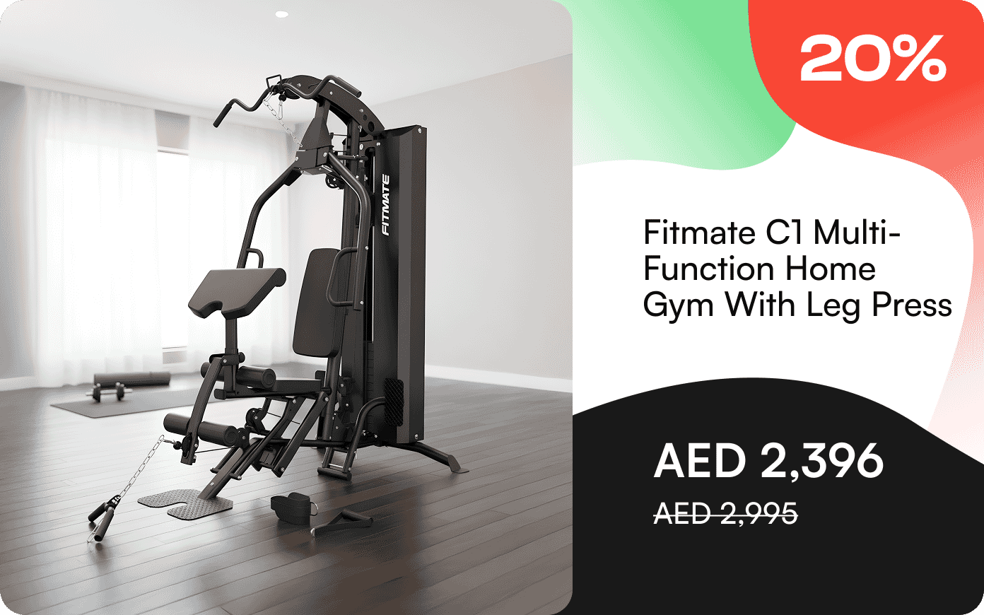 Fitmate C1 Multi-Function Home Gym With Leg Press
