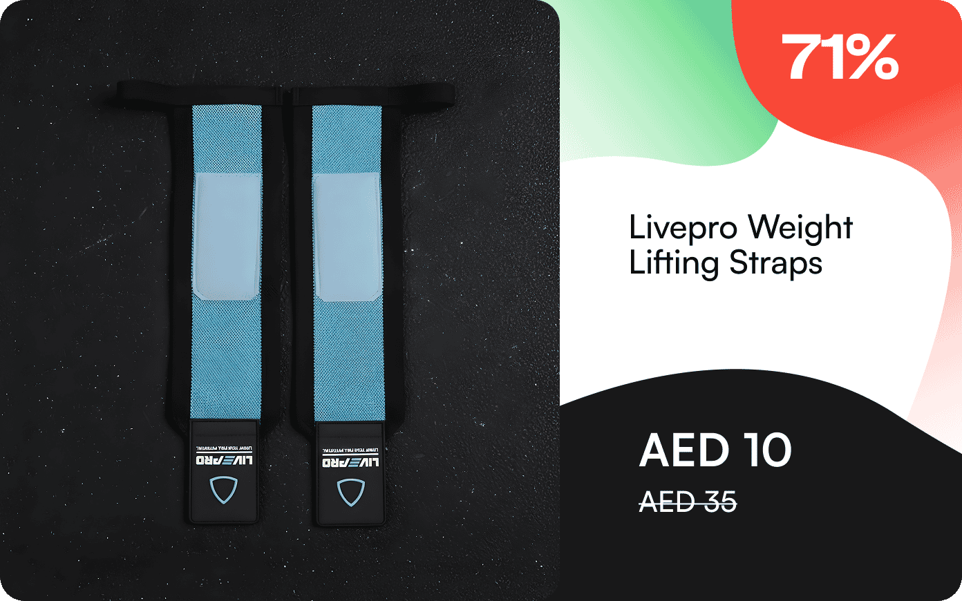 Livepro Weight Lifting Straps