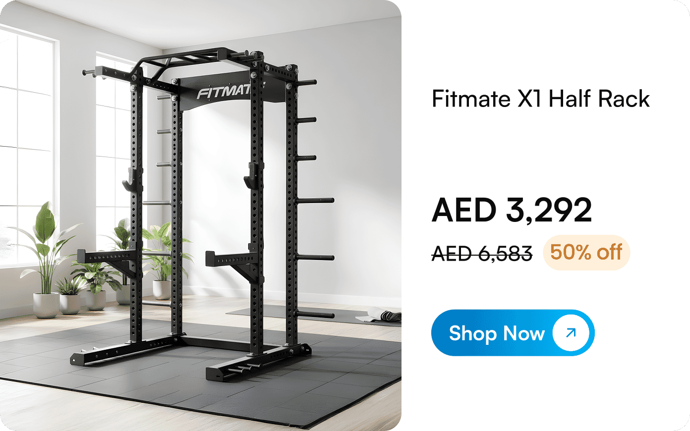 fitmate half rack