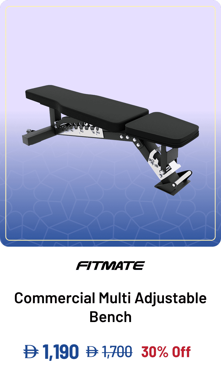 Fitmate Commercial Multi Adjustable Bench