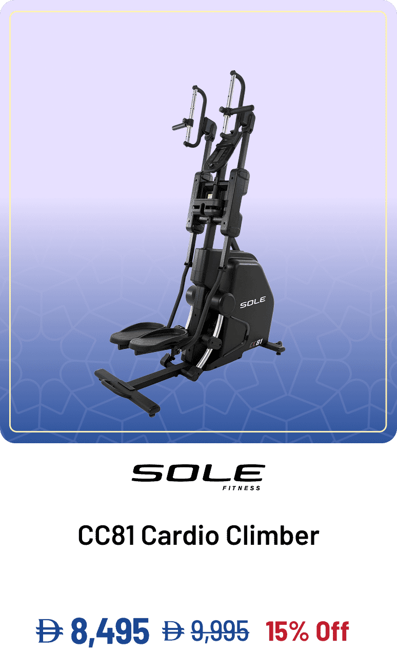 Sole Fitness CC81 Cardio Climber