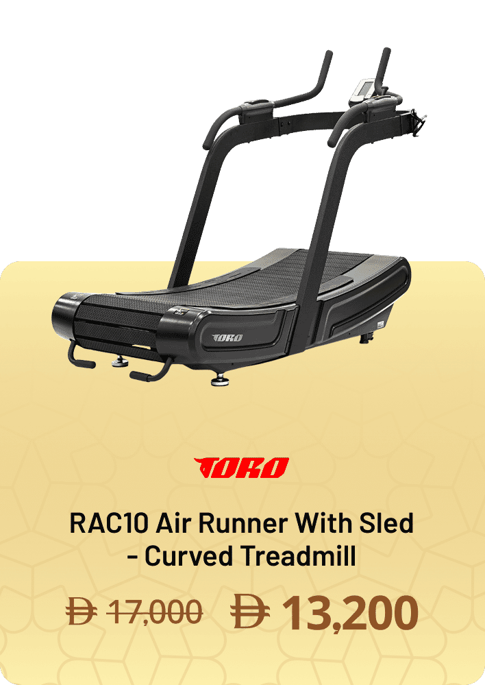 Toro RAC10 Air Runner With Sled - Curved Treadmill (Manual, Self-powered)