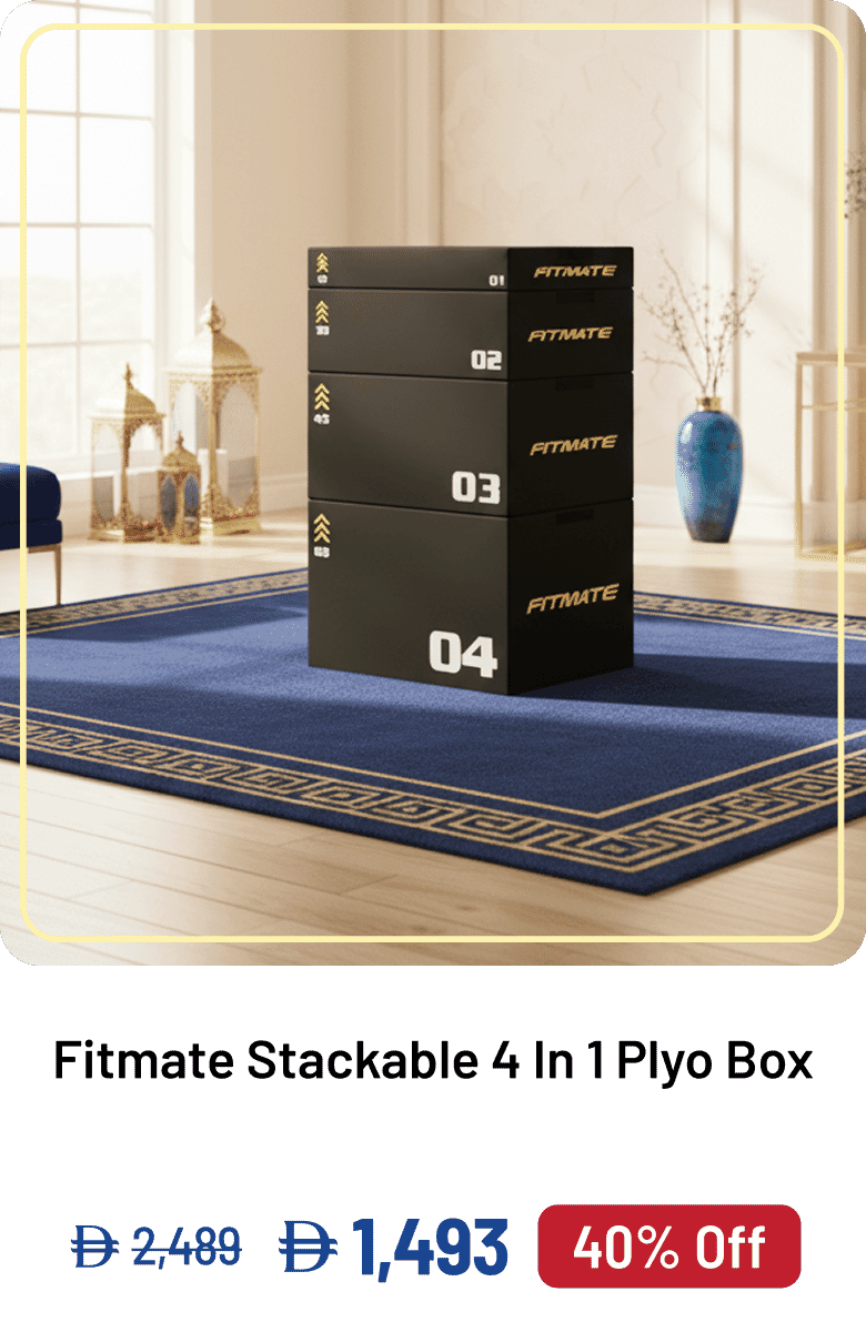 Fitmate Stackable 4 In 1 Plyo Box