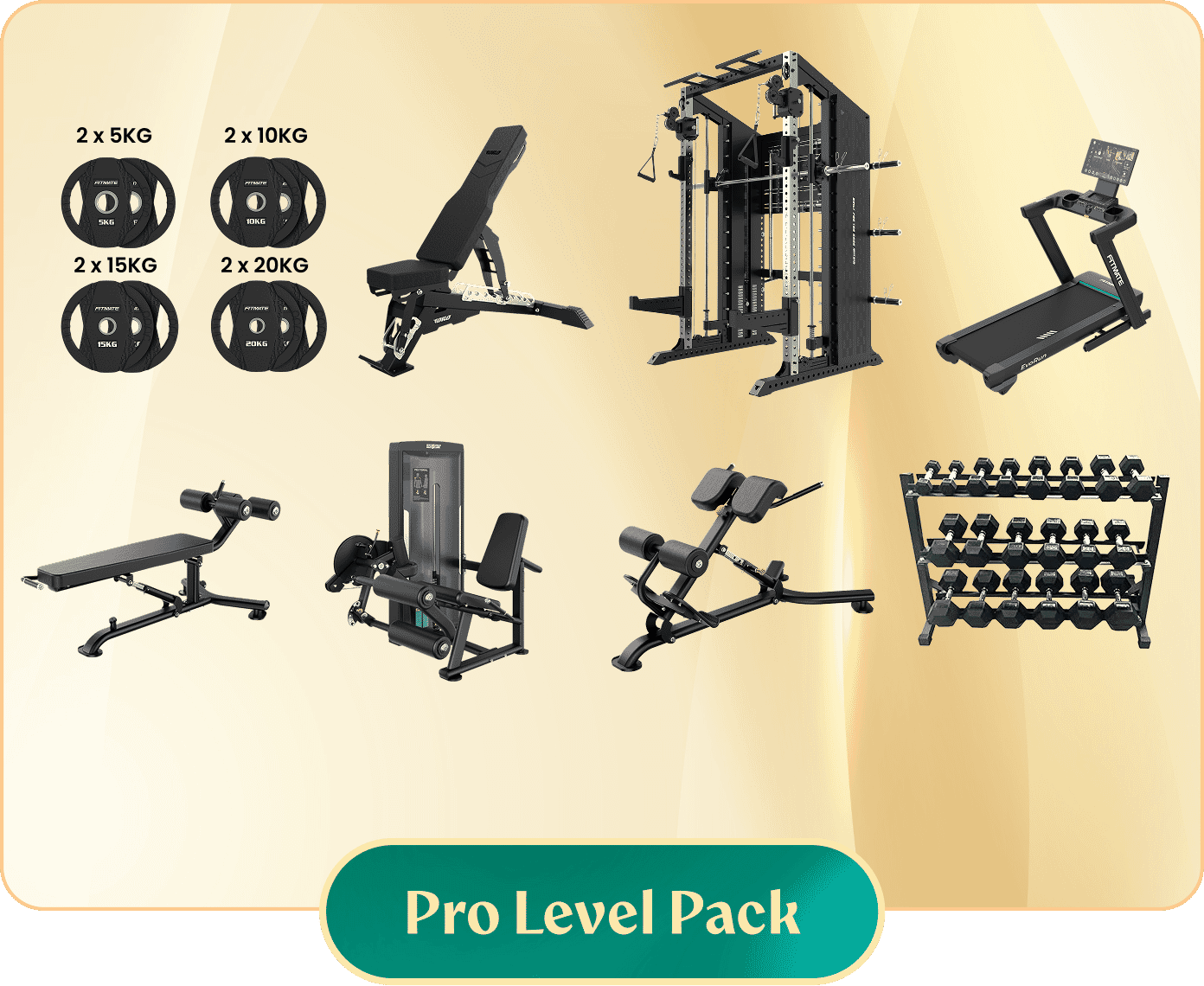 UF50 Advanced Home Gym Setup Package