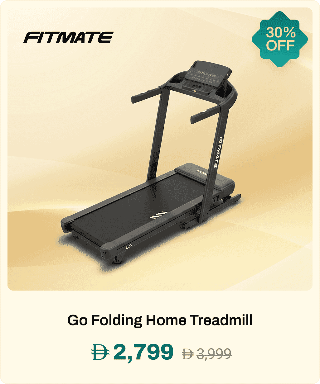 Fitmate Go Folding Home Treadmill