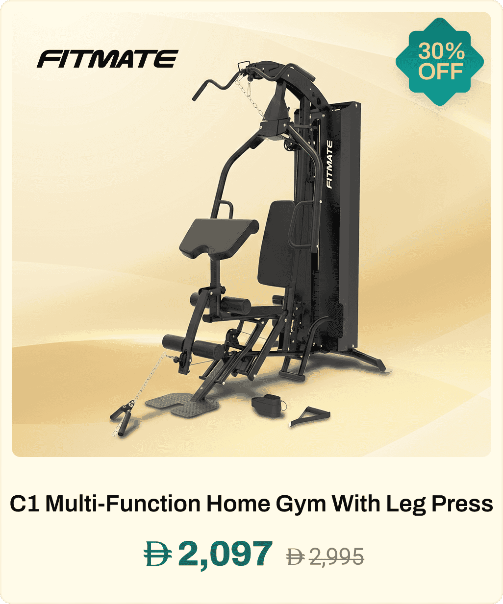 Fitmate C1 Multi-Function Home Gym With Leg Press