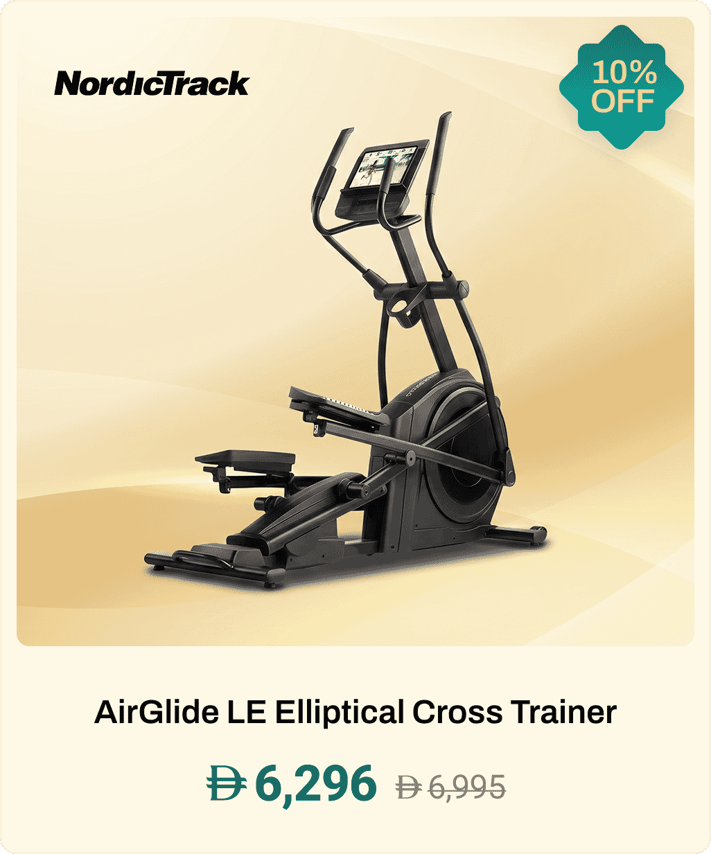 NordicTrack AirGlide LE Elliptical Cross Trainer