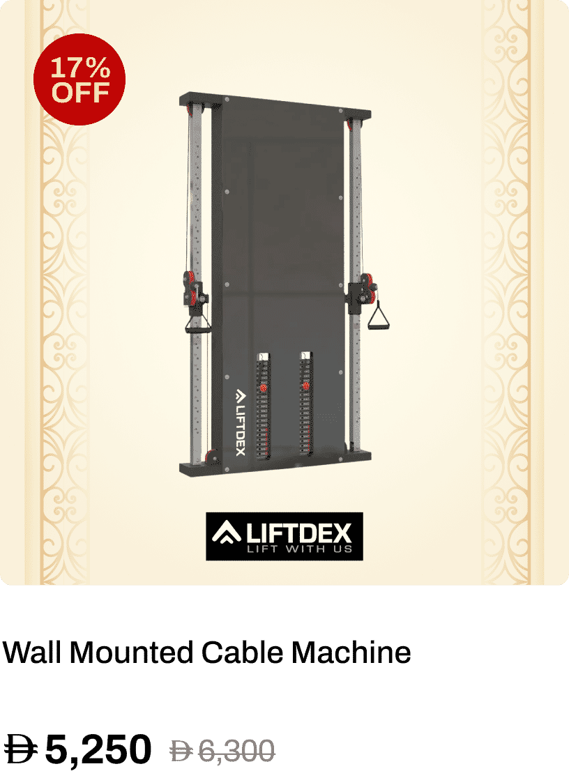 Liftdex Wall Mounted Cable Machine