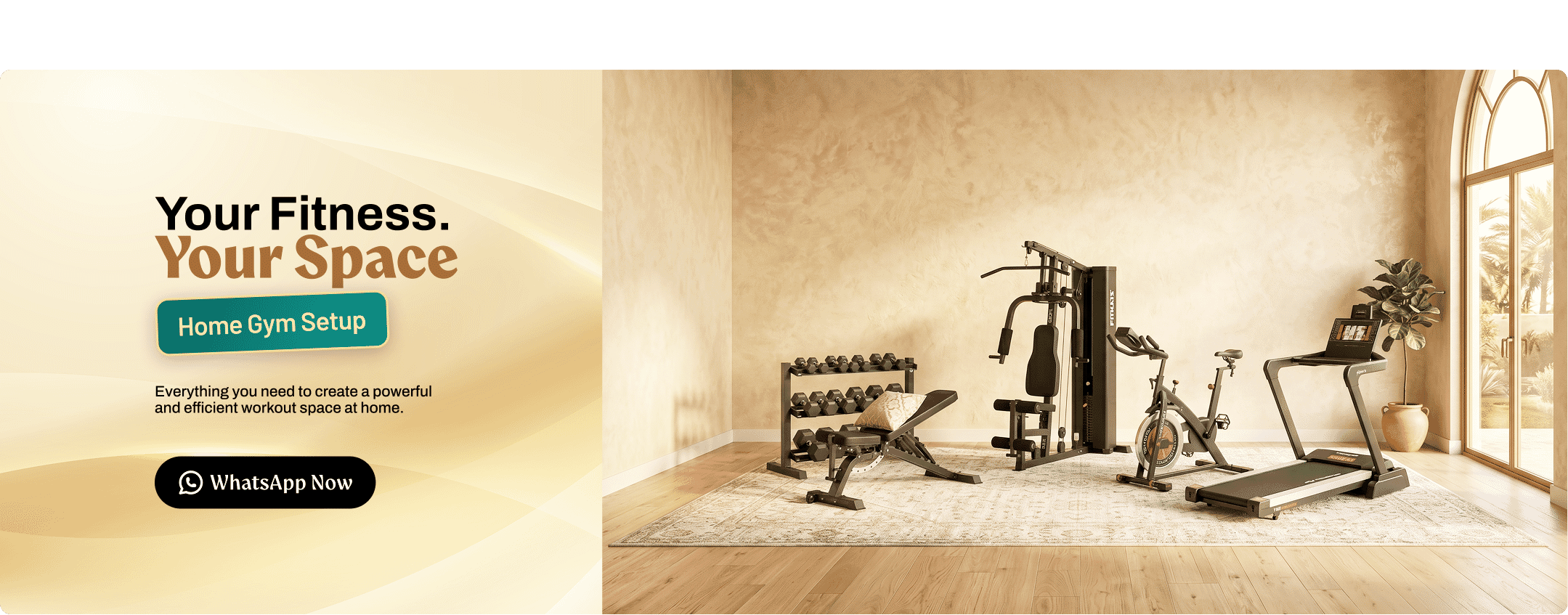 home gym setup