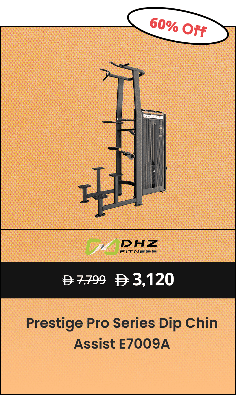 DHZ Fitness Prestige Pro Series Dip Chin Assist E7009A