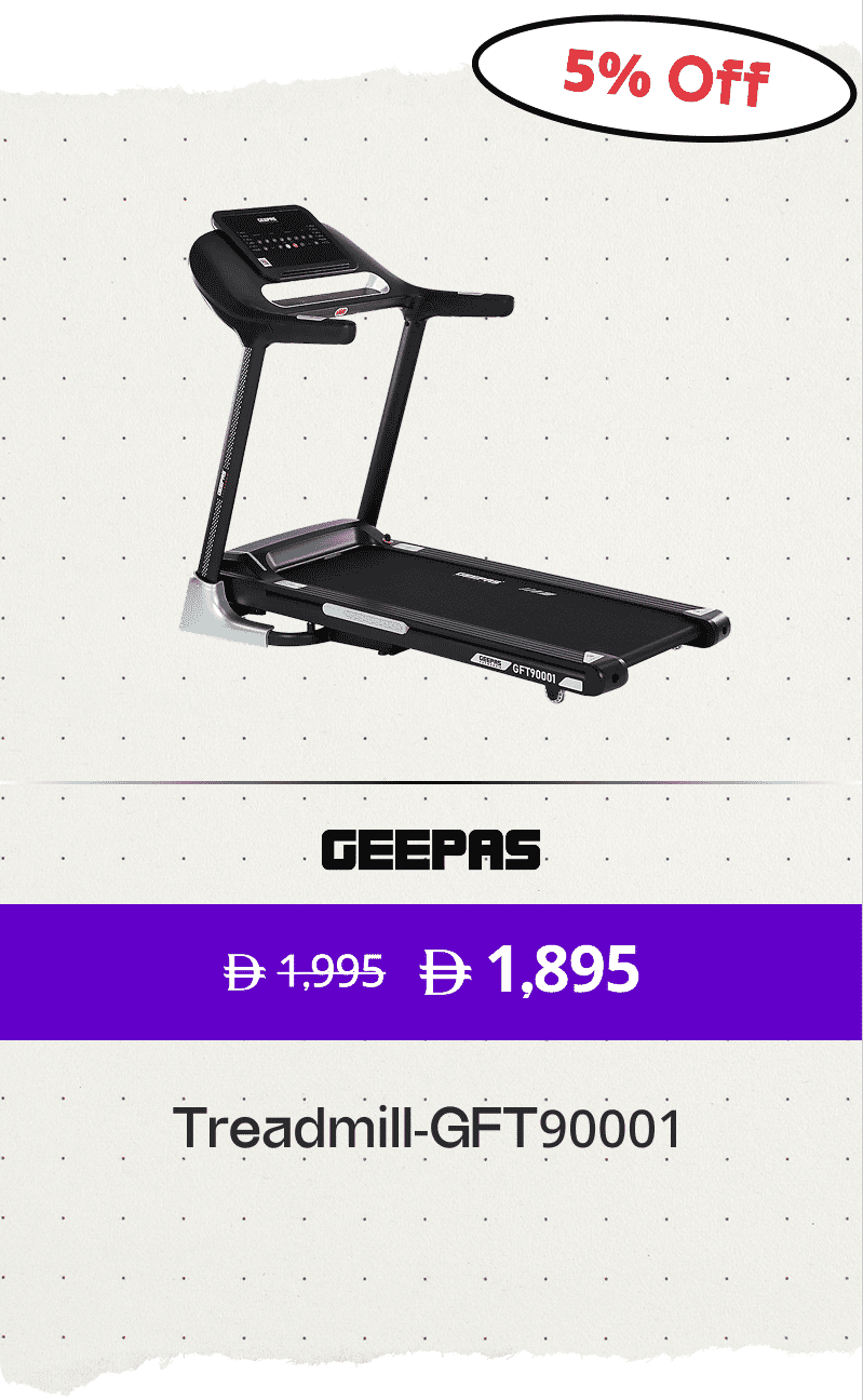 GEEPAS Treadmill-GFT90001