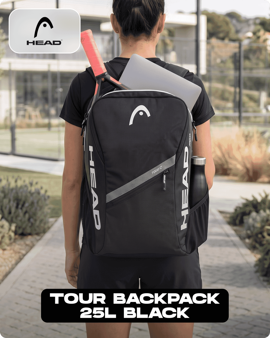 Head Tour Backpack 25L Black