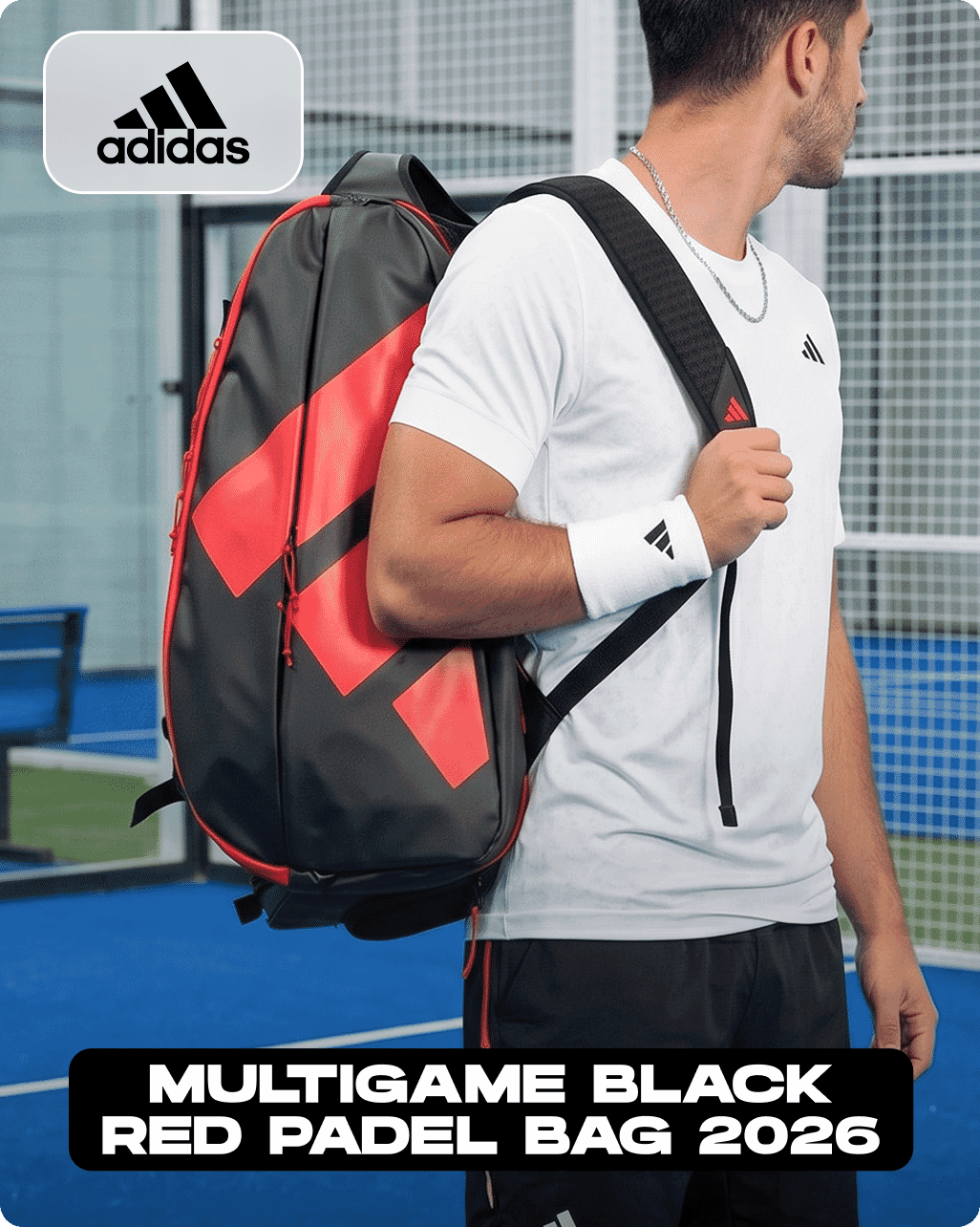 Adidas Multigame Black Red Padel Bag 2026