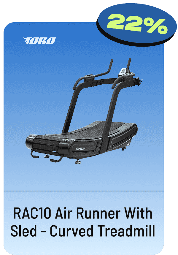 Toro RAC10 Air Runner With Sled - Curved Treadmill