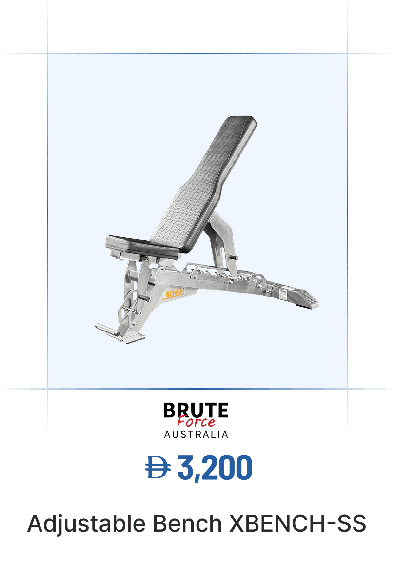 BruteForce Adjustable Bench XBENCH-SS