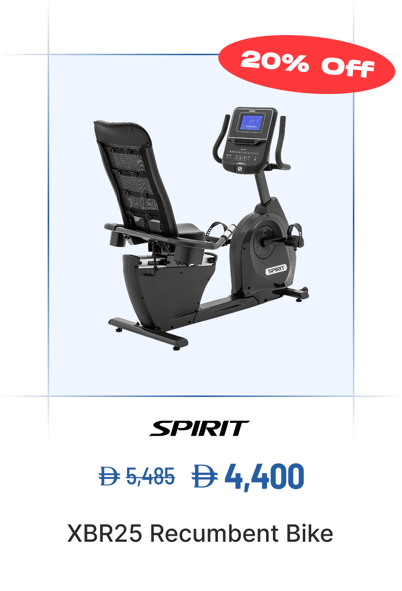 Spirit Fitness XBR25 Recumbent Bike
