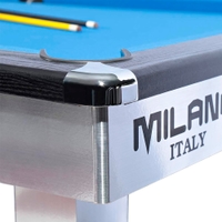 Milano Italy 8ft Wooden Top Pool Table | Billiard Table