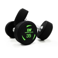 Dawson Sports - TPU Coated Dumbbells - 35kg