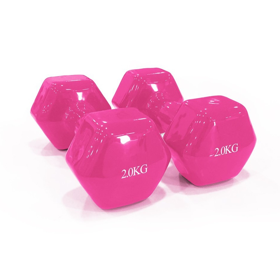 Dawson Sports - Vinyl Dumbbell - 2kg