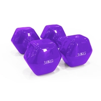 Dawson Sports - Vinyl Dumbbell - 3kg