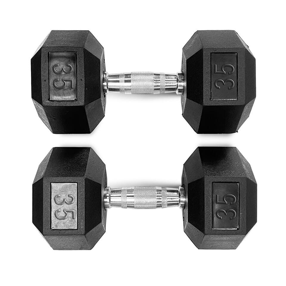 35 pound dumbbell sale set