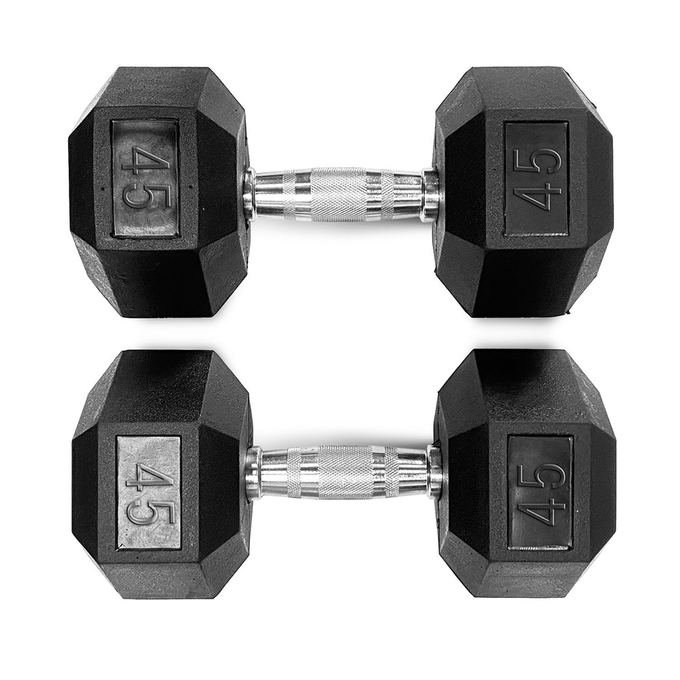 Dawson Sports - Hex Dumbbell - 45 LBS