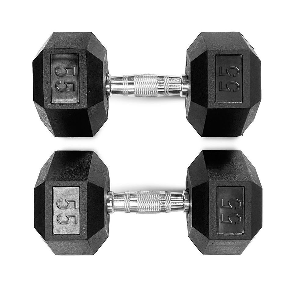 Dawson Sports - Hex Dumbbell - 55 LBS