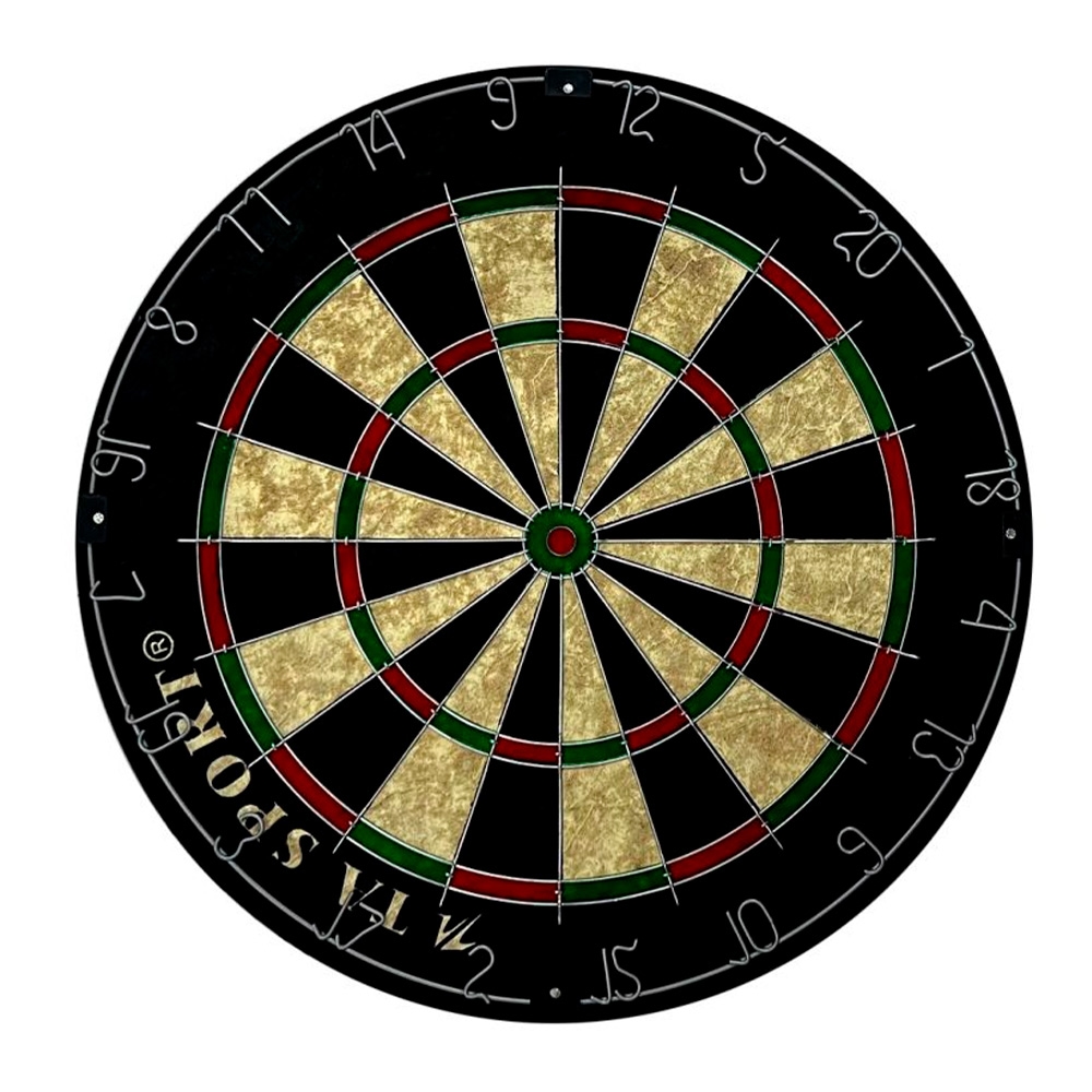 TA Sports Black MDF Cabinet Dart Board