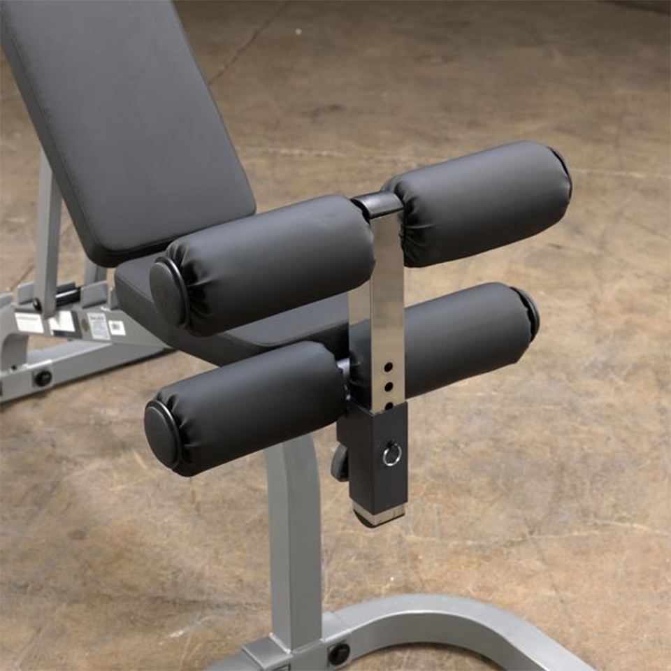 Body Solid Flat/Incline/Decline Bench With  Leg Hold Down