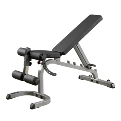 Body Solid Flat/Incline/Decline Bench With  Leg Hold Down