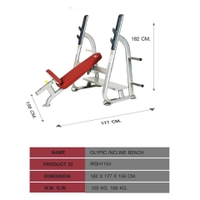TA Sports - Olympic Incline Bench Irsh1104