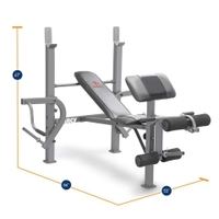 Marcy Standard Weight Bench | MD-389