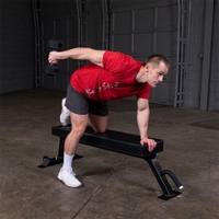 Body Solid Pro Clubline Flat Bench SFB125