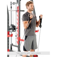 Marcy Pro Smith Machine Home Gym Training System Cage | SM 4903