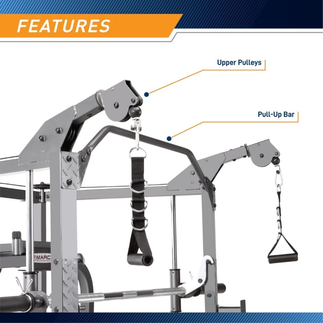 Crossover Pulleys & Pull-Up Bar