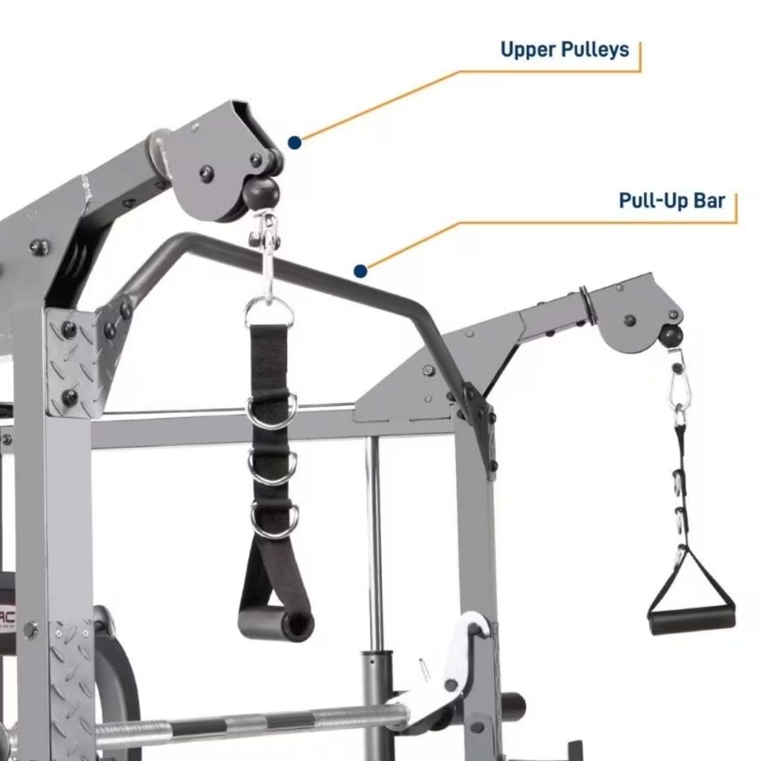Crossover Pulleys & Pull-Up Bar