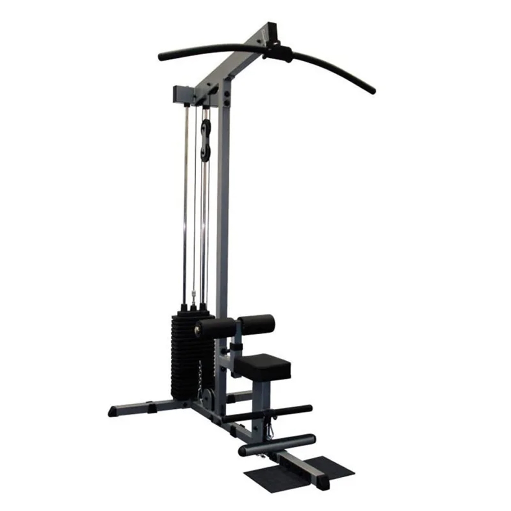 Body Solid GLM84 Lat Pulldown and Low Row with Weight Stack