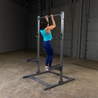 Body Solid Half Rack 500 With  J-Cups & Safety Arm Set | PPR500