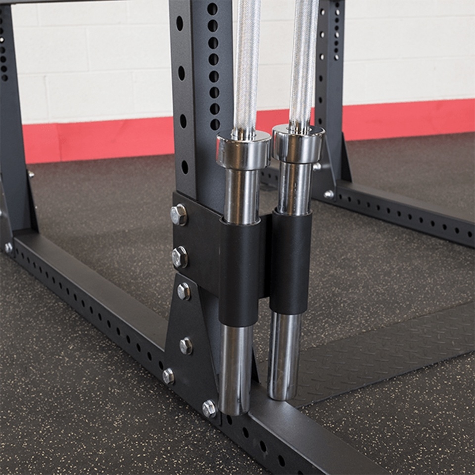 Body Solid - Base Power Rack Cage Double Power Rack Pkg With Back SPR1000DBBACK