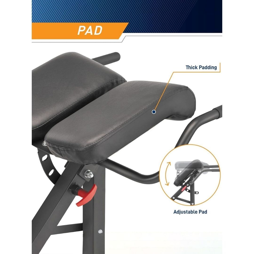 Marcy Deluxe Steel Frame Hyper Extension Bench