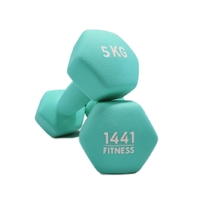 1441 Fitness Neoprene Hex Dumbbells