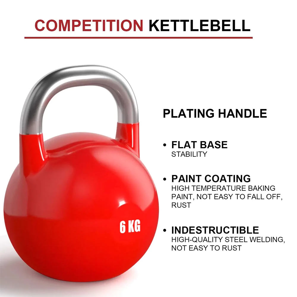 1441 Fitness Cast Iron Competition Kettlebell 4 Kg to 28 Kg