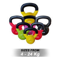 1441 Fitness Vinyl Coated Kettlebell 4 KG to 24 KG