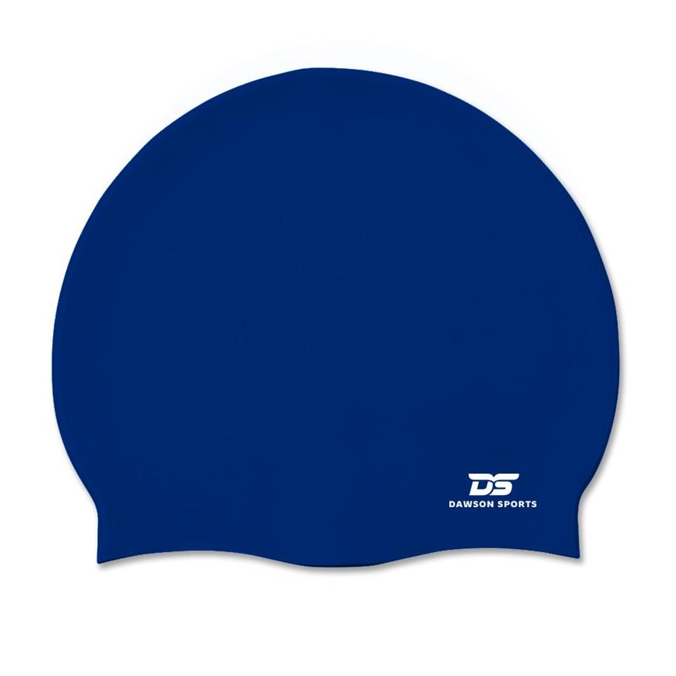 Dawson Sports - Silicone Swim Cap - Junior - Navy Blue