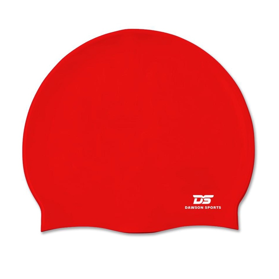 Dawson Sports - Silicone Swim Cap - Junior - Red