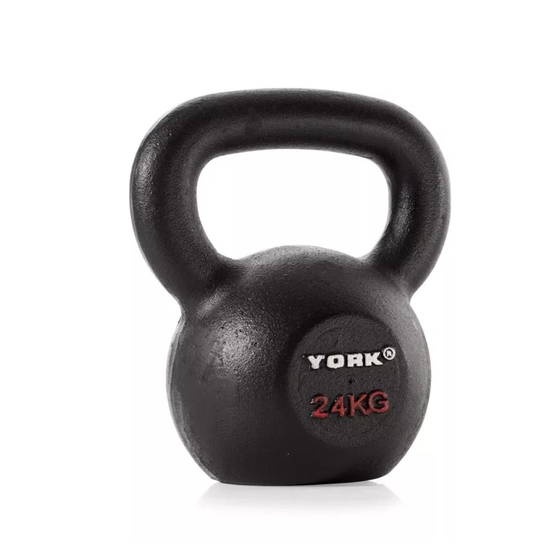 York Fitness Cast Iron Kettlebell -24 Kg