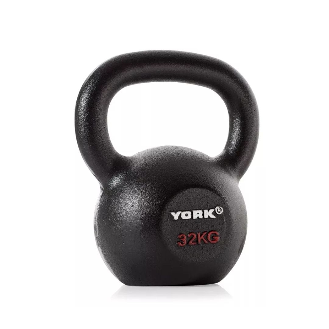 York Fitness Cast Iron Kettlebell -32 Kg