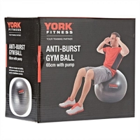 York Fitness - Anti-Burst Ball Gym 65 cm With Pump