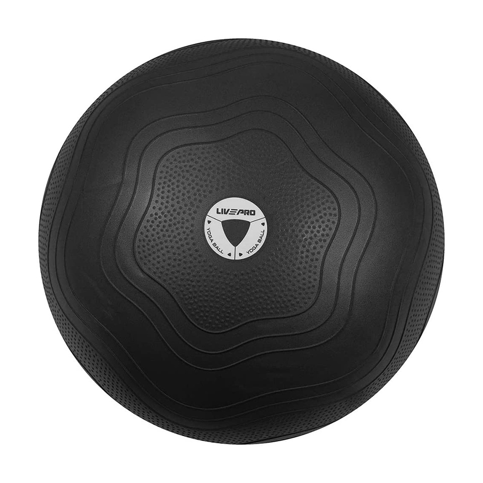 Livepro - Anti-Burst Core-Fit Exercise Ball Lp8201-75 75 cm Black